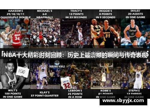 NBA十大精彩时刻回顾：历史上最震撼的瞬间与传奇表现