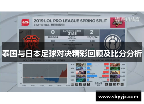 泰国与日本足球对决精彩回顾及比分分析